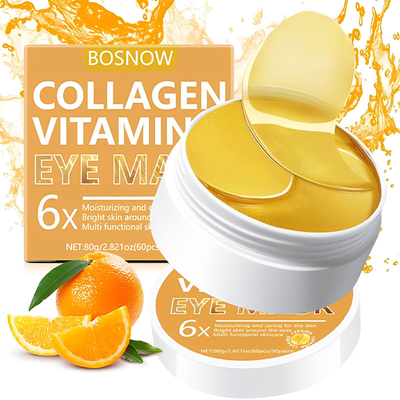 Collagen Eye Patch - 30 pares de parches para ojos,