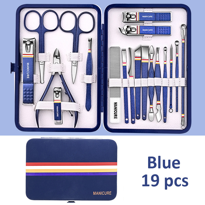 Beauty Makeup Tools Set - Set de Cortauñas de Acero Inoxidable