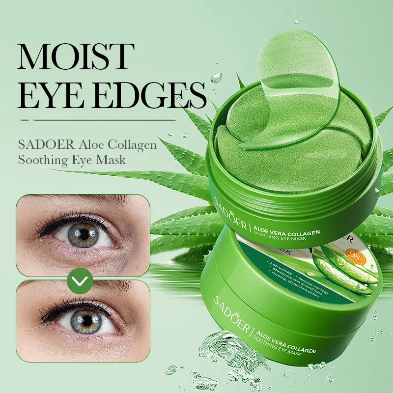 Collagen Eye Patch - SAODER 60Pcs Parches de Ojos de