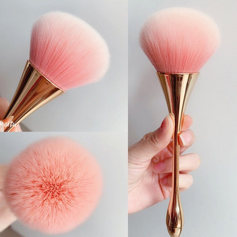 Beauty Rose Makeup - Brochas de Maquillaje Profesionales en Oro