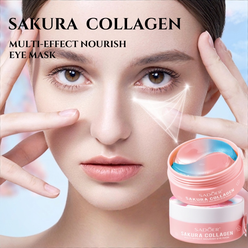 Collagen Eye Patch - 60 mascarillas nutritivas multiefecto de colágeno