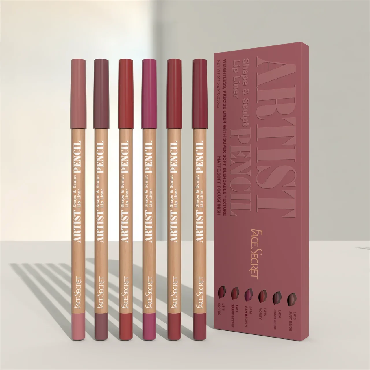 Lip Liner Pencil - 6 unids/set lápiz delineador de labios