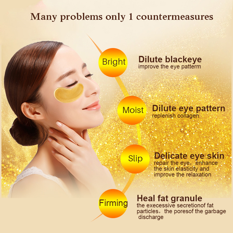 10/20 piezas máscara de ojos d - Collagen Eye Patch reseña y precio