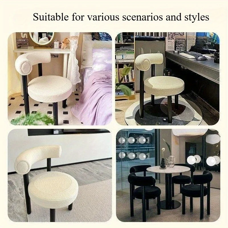 Taburete de tocador sencillo c - Beauty Makeup Chair reseña y precio