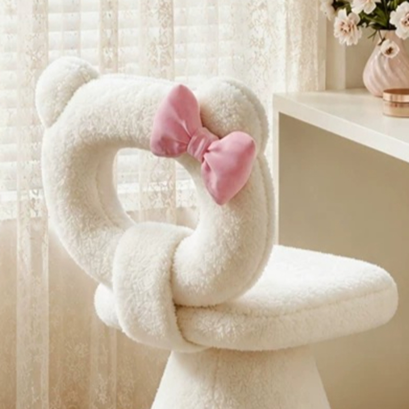 Taburete de tocador de madera  - Beauty Makeup Chair reseña y precio