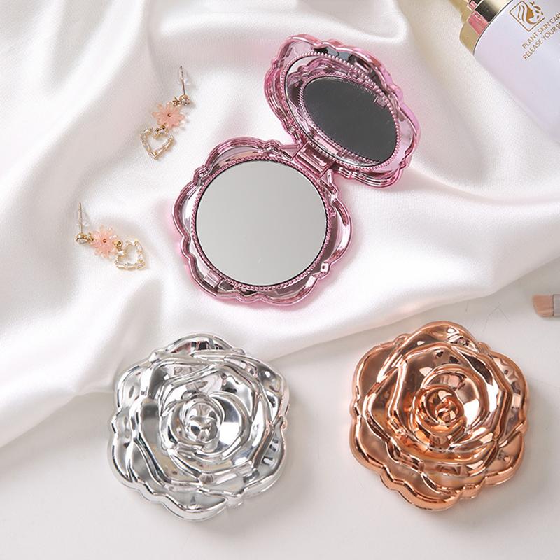 Espejos de Mano de Doble Cara, - Beauty Rose Makeup reseña y precio