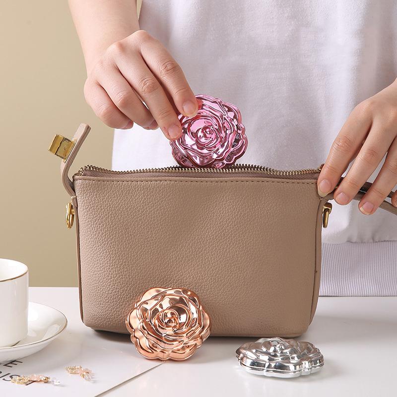 Espejos de Mano de Doble Cara, - Beauty Rose Makeup reseña y precio