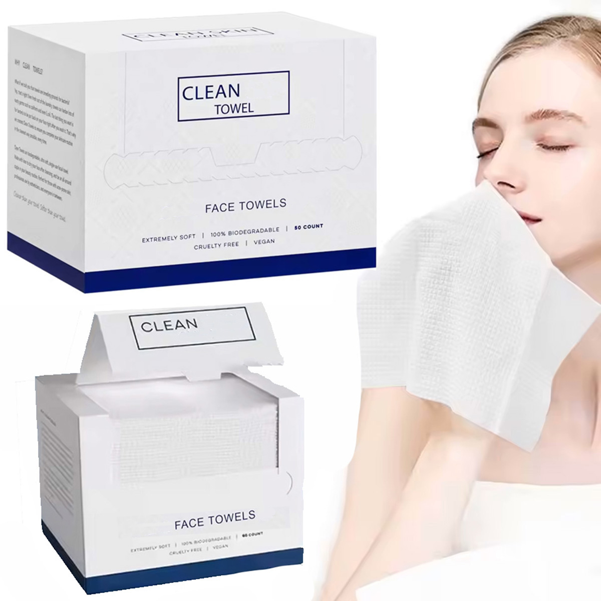 Paquete de 50 Toallitas Facial - Beauty Makeup Kit reseña y precio