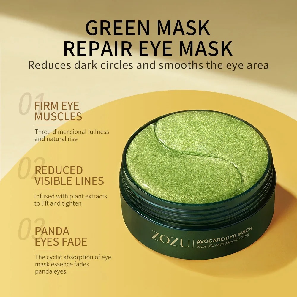 Parche de Gel para ojos dorado - Collagen Eye Patch reseña y precio