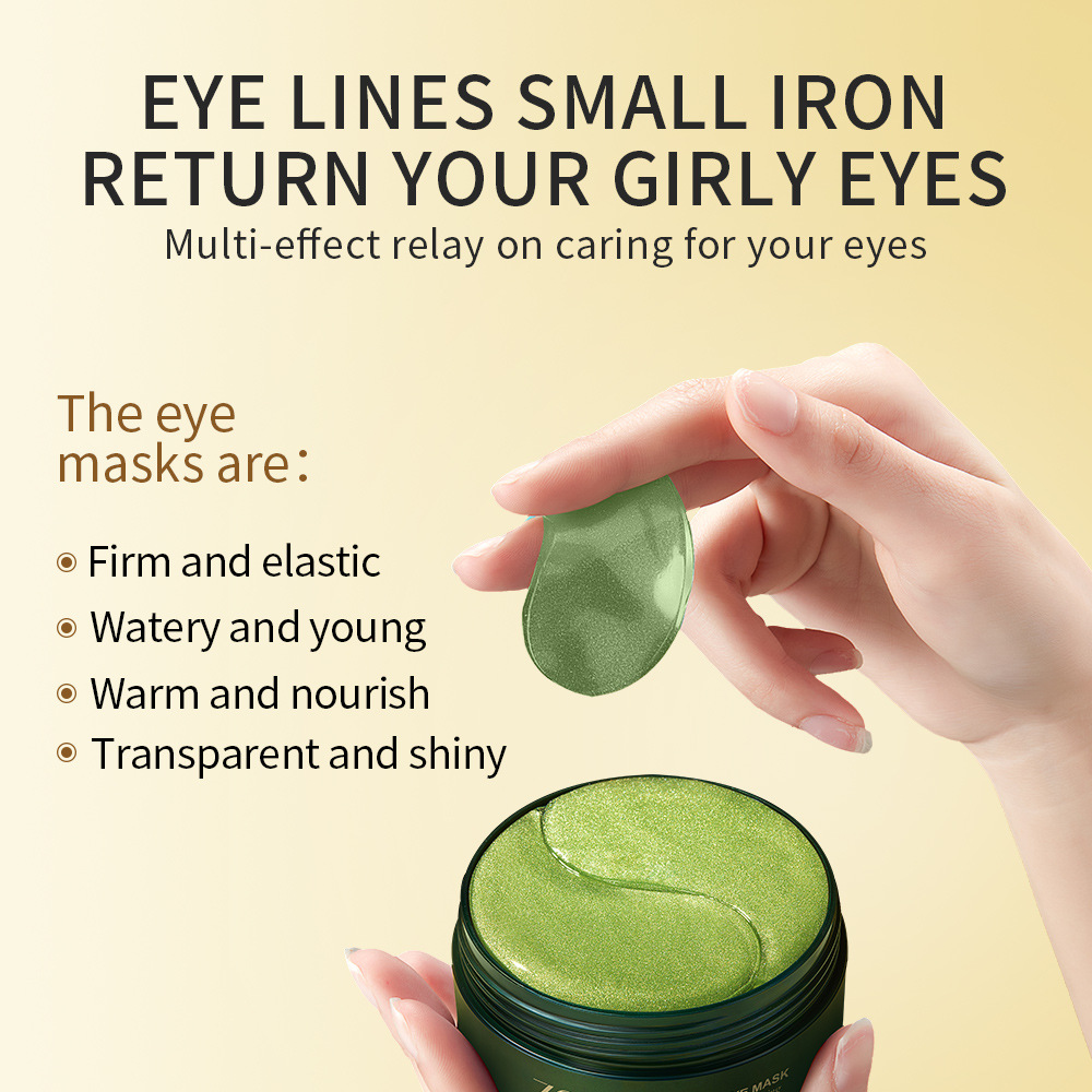 Parche de Gel para ojos dorado - Collagen Eye Patch reseña y precio