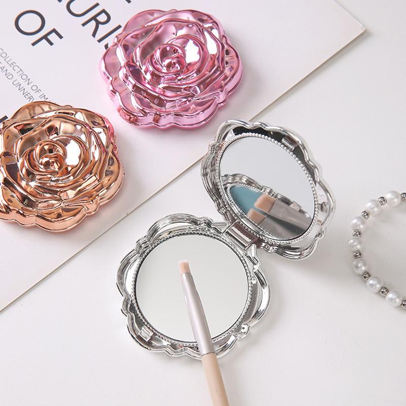 Mini espejo portátil Retro con - Beauty Rose Makeup reseña y precio