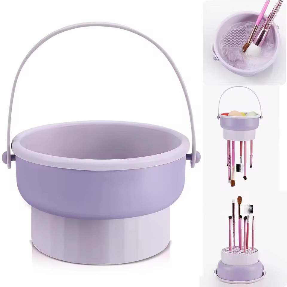 Tazón de limpieza para brochas - Beauty Makeup Tools Set reseña y precio