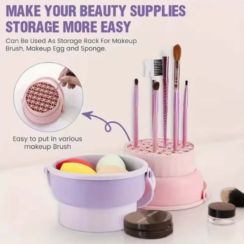 Tazón de limpieza para brochas - Beauty Makeup Tools Set reseña y precio