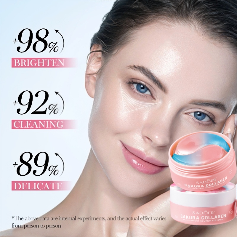 60 mascarillas nutritivas mult - Collagen Eye Patch reseña y precio