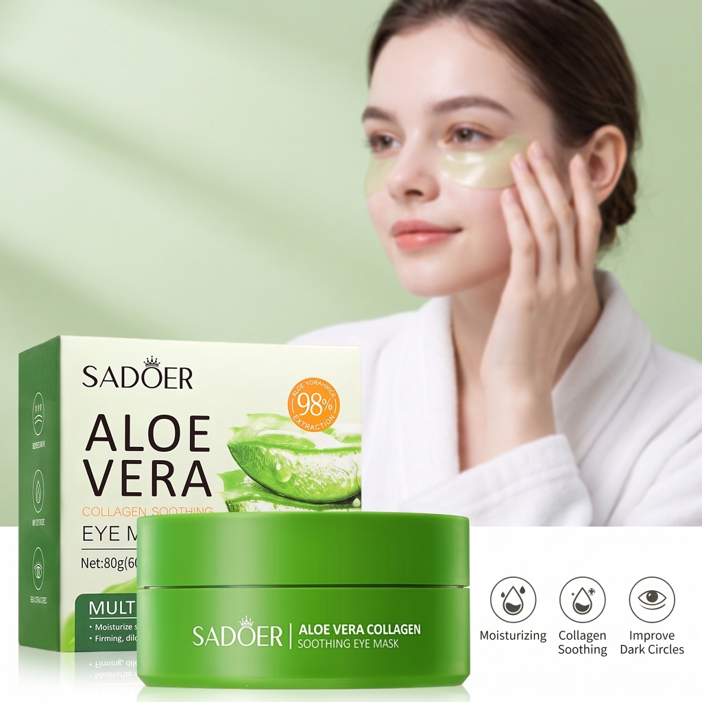 60pcs Mascarilla de Ojos de Co - Collagen Eye Patch reseña y precio