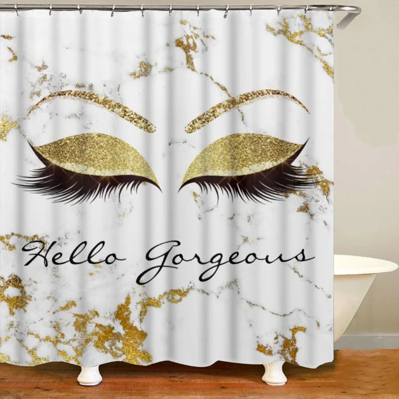 Cortinas de Ducha con Diseño d - Beauty Rose Makeup reseña y precio