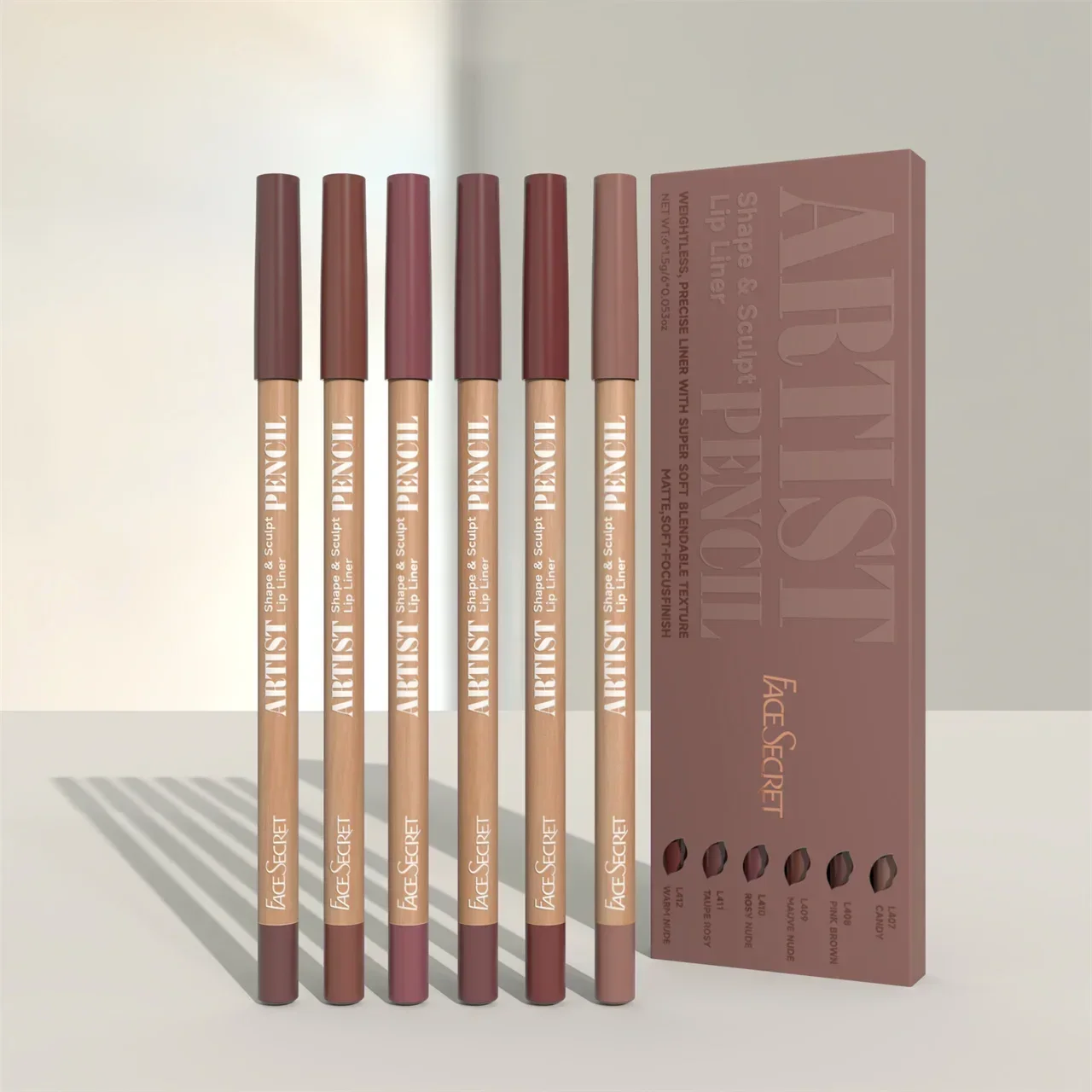 6 unids/set lápiz delineador d - Lip Liner Pencil reseña y precio
